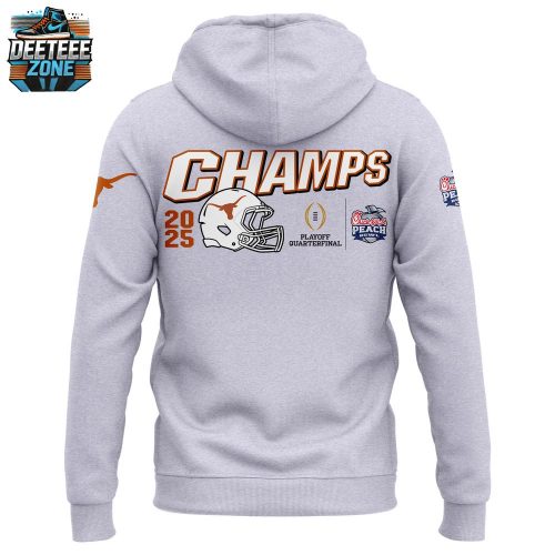 Texas Longhorns 2025 Peach Bowl Champions Hoodie