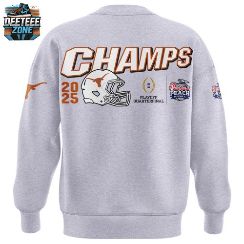 Texas Longhorns 2025 Peach Bowl Champions Sweatshirt