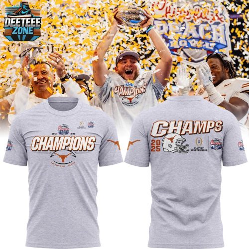 Texas Longhorns 2025 Peach Bowl Champions Tee