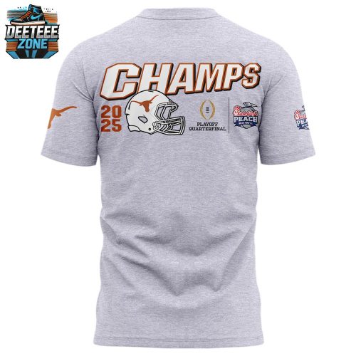 Texas Longhorns 2025 Peach Bowl Champions Tee