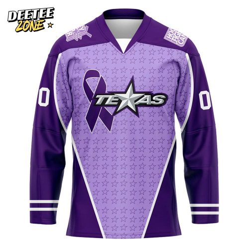 Texas Stars Hockey Fighting Cancer 2024 Jersey