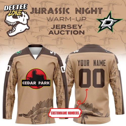 Texas Stars Jurassic Night jersey