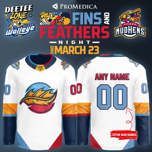 Toledo Walleye x Fins & Feathers New Jersey