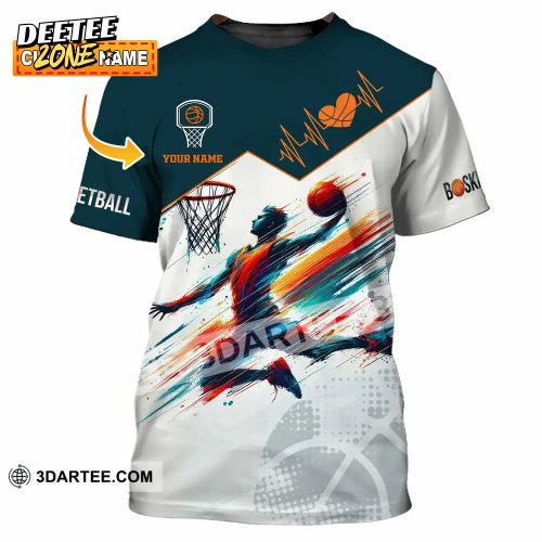 Unisex Shirt – Custom Text Basketball Shirt