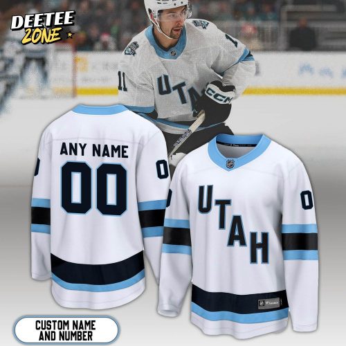 Utah Hockey Club Fanatics Black Breakaway Custom Name And Number Jersey