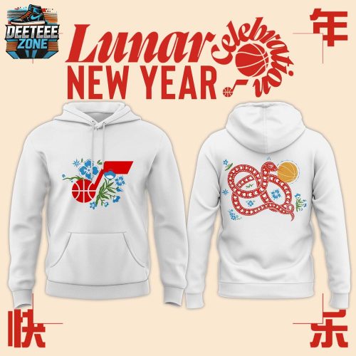 Utah Jazz 2025 Lunar New Year Hoodie