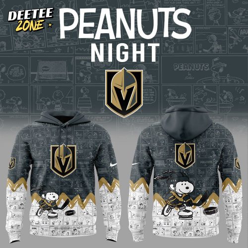 Vegas Golden Knights Anniversary of Peanuts Hoodie