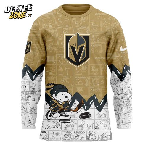 Vegas Golden Knights Anniversary of Peanuts Jersey