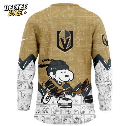 Vegas Golden Knights Anniversary of Peanuts Jersey