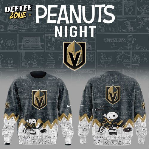 Vegas Golden Knights Anniversary of Peanuts Sweatshirt