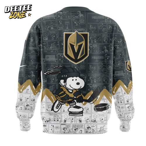 Vegas Golden Knights Anniversary of Peanuts Sweatshirt