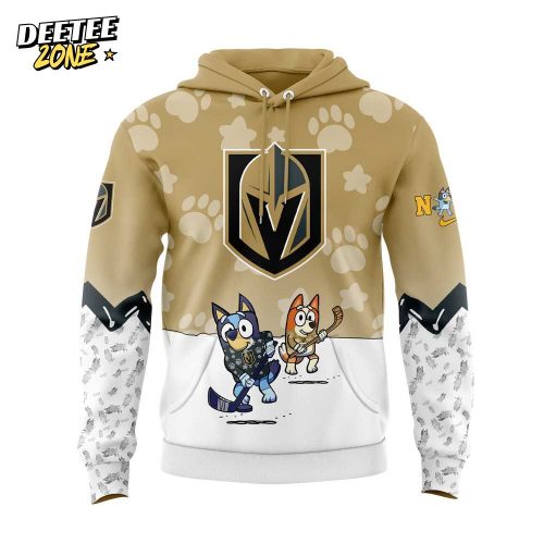 Vegas Golden Knights Bluey and Bingo Hoodie