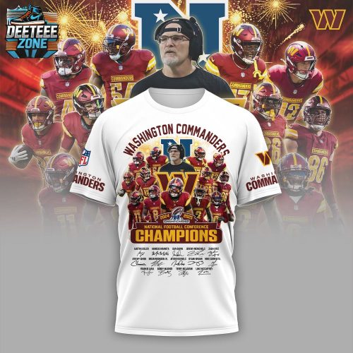 Washington Commanders National Football Conference Tshirt White