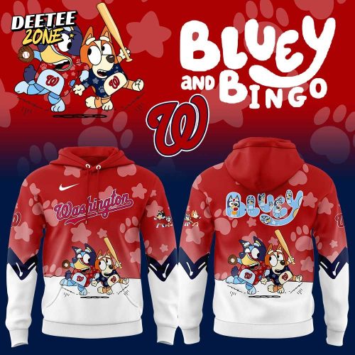 Washington Nationals Bluey and Bingo Hoodie