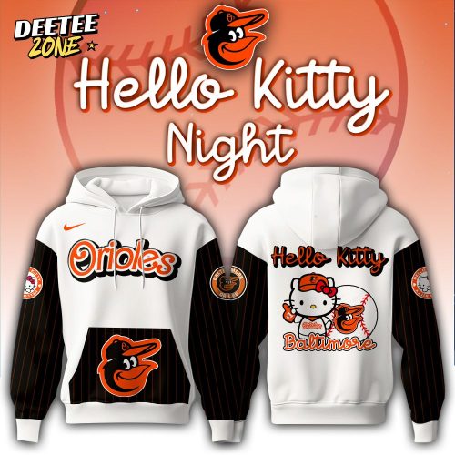 Baltimore Orioles x Hello Kitty Special Edition Game Night Hoodie