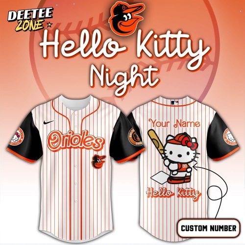 Baltimore Orioles x Hello Kitty Special Edition Game Night Jersey