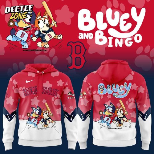 Boston Red Sox Bluey and Bingo Hoodie