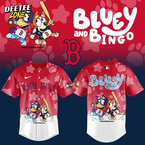 Boston Red Sox Bluey and Bingo Jersey