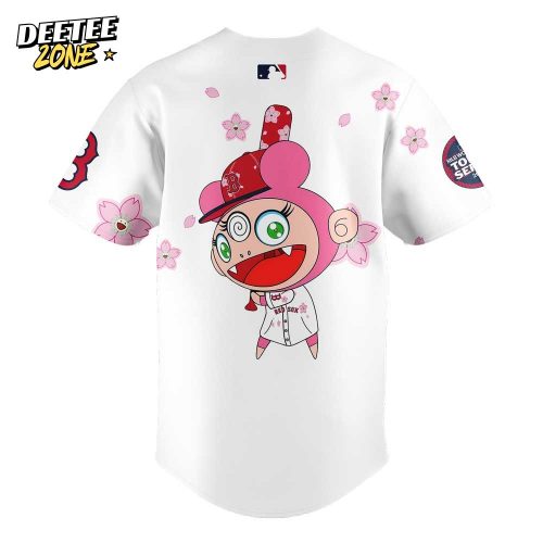 Boston Red Sox Takashi Murakami x MLB World Tour Tokyo Series White Jersey