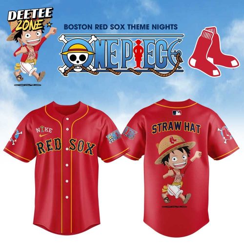 Boston Red Sox x One Piece Night Jersey