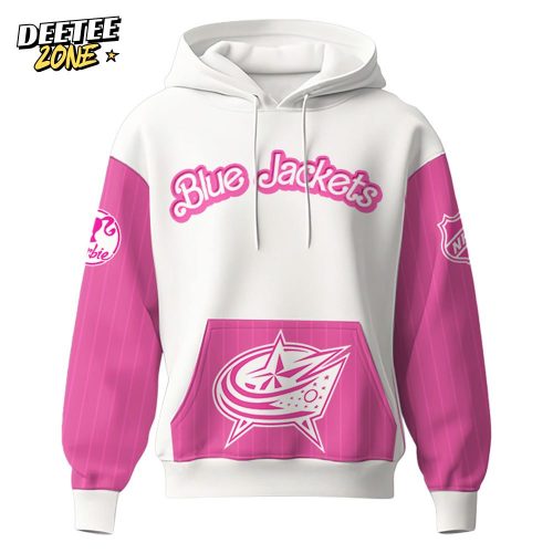 Columbus Blue Jackets x Barbie Night Game Limited Edition Hoodie 2025