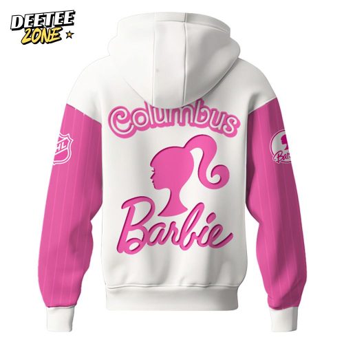 Columbus Blue Jackets x Barbie Night Game Limited Edition Hoodie 2025