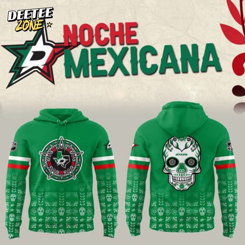 Dallas Stars Noche Mexicana Hoodie – Mexican Heritage Edition