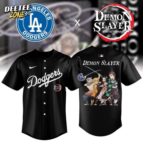 Dodgers X Demon Slayer New Season Jersey 2025