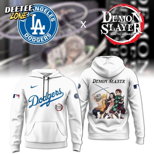 Dodgers X Demon Slayer New Season Jersey Hoodie 2025