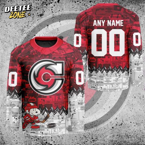 ECHL Cincinnati Cyclones Peanuts 75th Anniversary Premium Hockey Jersey