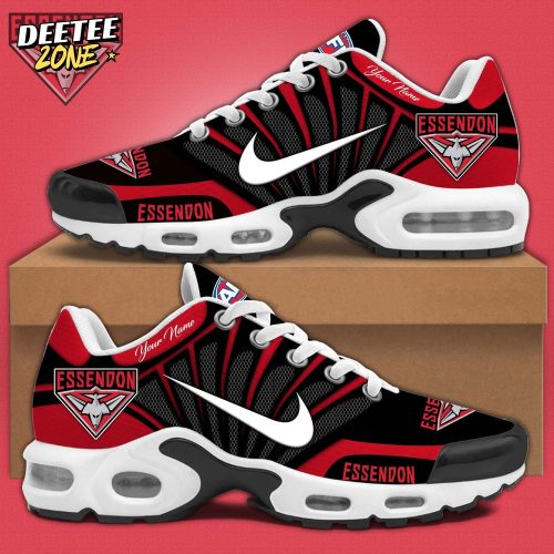 Essendon Football Club (AFL) New Air Max Plus Shoes Sneakers Custom Name Gift For Fans