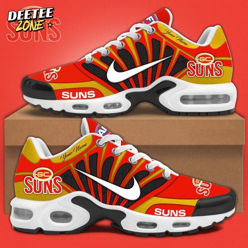 Gold Coast Suns (AFL) New Air Max Plus Shoes Sneakers Custom Name Gift For Fans