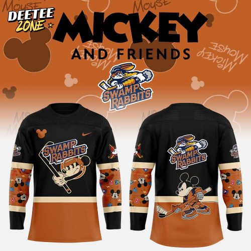 Greenville Swamp Rabbits Mickey & Friends Hockey Jersey – Special Release