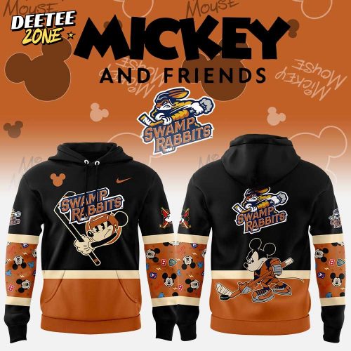 Greenville Swamp Rabbits Mickey & Friends Hoodie – Limited Release