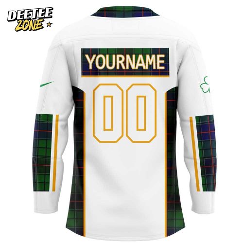 Greenville Swamp Rabbits St. Patrick’s Day Uniform Custom Name Number For Fans Jersey