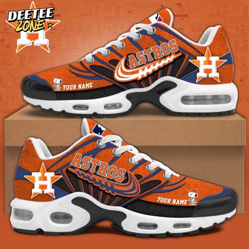 Houston Astros 75th Anniversary of Peanuts Snoopy Personalized Air Max Shoes