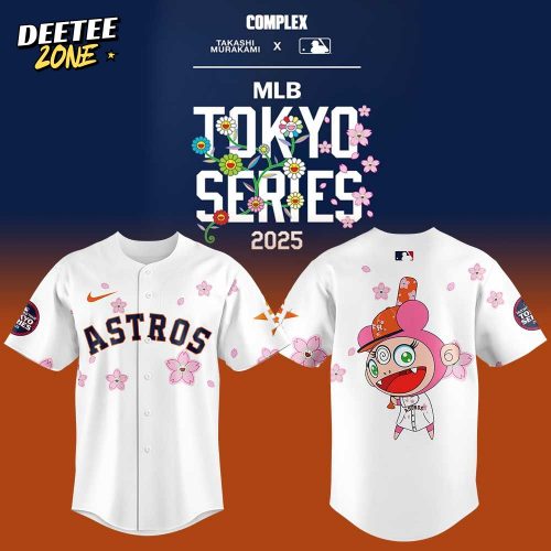 Houston Astros Takashi Murakami x MLB World Tour Tokyo Series Jersey