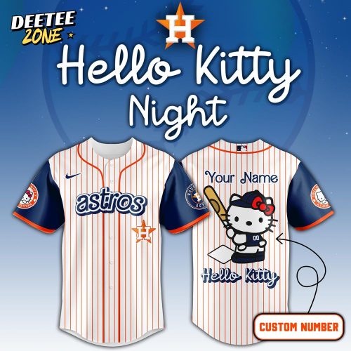 Houston Astros x Hello Kitty Special Edition Game Night Jersey