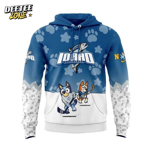 Idaho Steelheads x Bluey and Bingo Hoodie