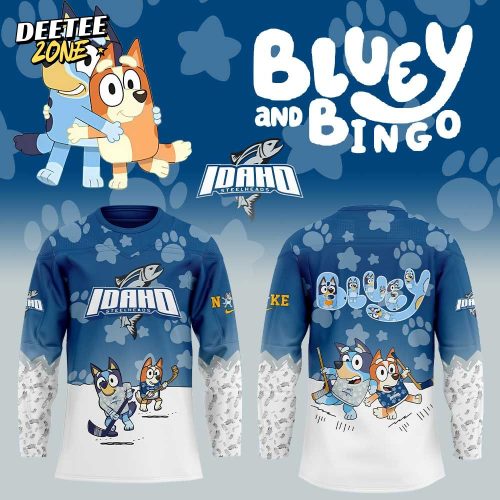 Idaho Steelheads x Bluey and Bingo Jersey