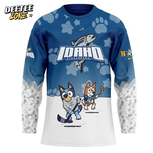 Idaho Steelheads x Bluey and Bingo Jersey