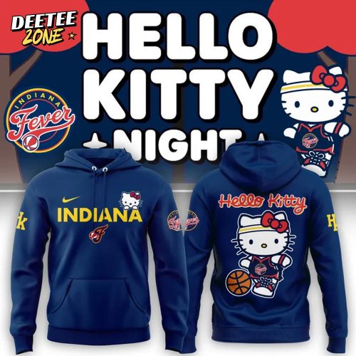 Indiana Fever x Hello Kitty Hoodie – Special Edition 2025