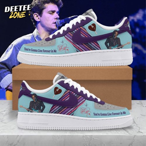 John Mayer Tribute AF1 Sneakers – You’re Gonna Live Forever in Me