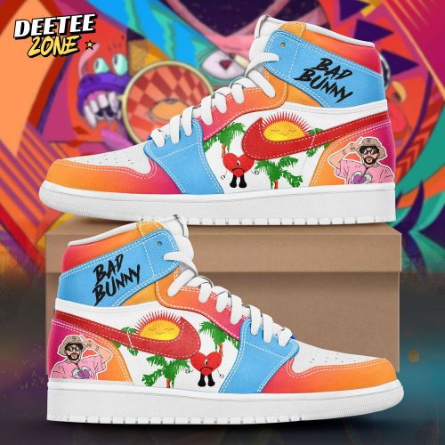 Limited Edition Bad Bunny AJ1 High Sneakers Shoes For Men And Women