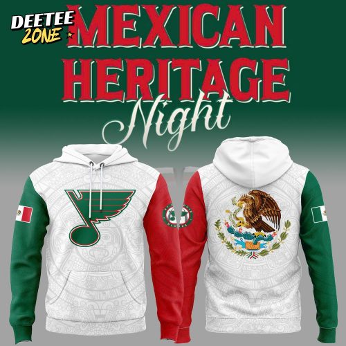 Limited Edition Blues x Mexican Heritage Night 2025 Hoodie