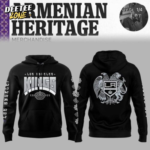 Limited Edition LA Kings x Armenian Heritage Hoodie 2025