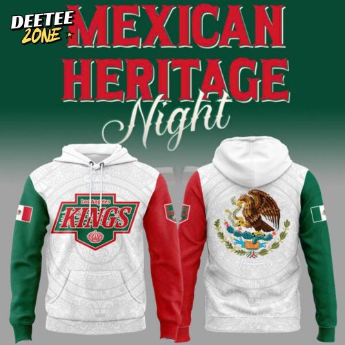 Limited Edition LA kings x Mexican Heritage Night 2025 Hoodie