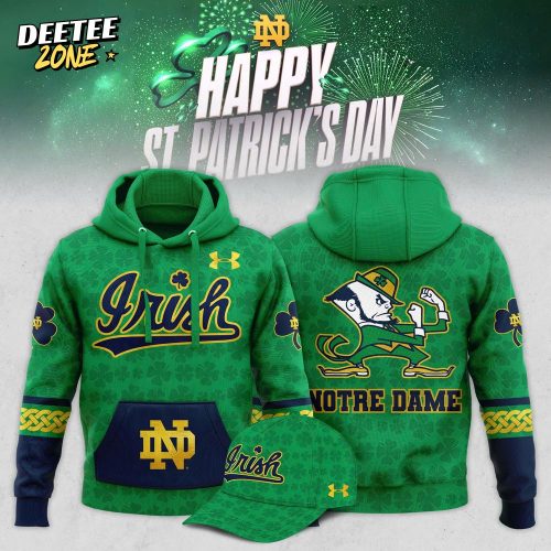 Limited Edition Notre Dame Fighting Irish 2025 Green New Hoodie