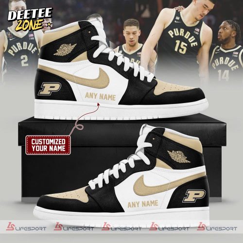 Limited Edition Purdue Boilermakers 2025 Air Jordan 1 Shoes