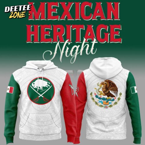 Limited Edition Sabres x Mexican Heritage Night 2025 Hoodie